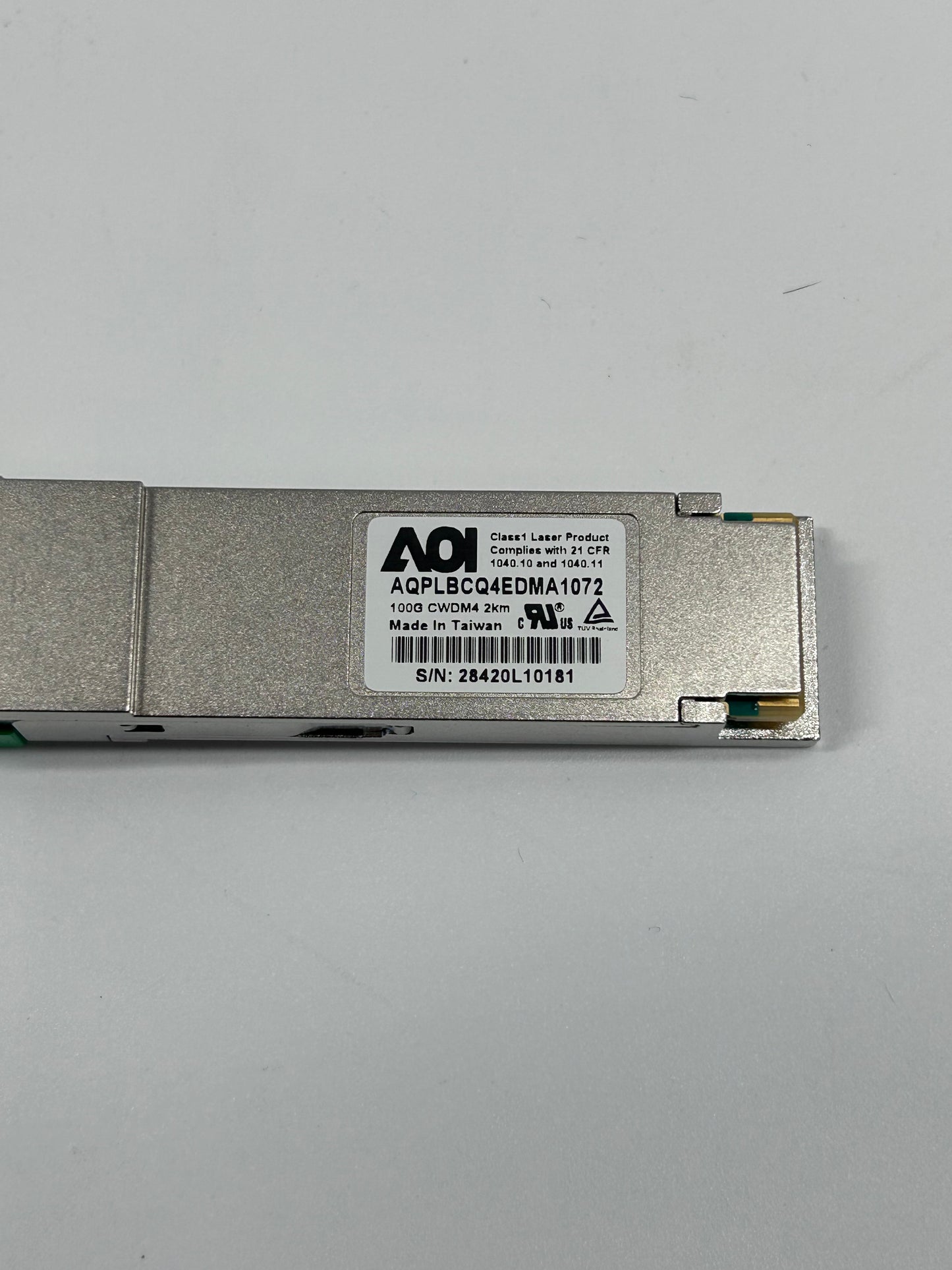 AOI AQPLBCQ4EDMA1072 Optical Transceiver 100G CWDM4 2km