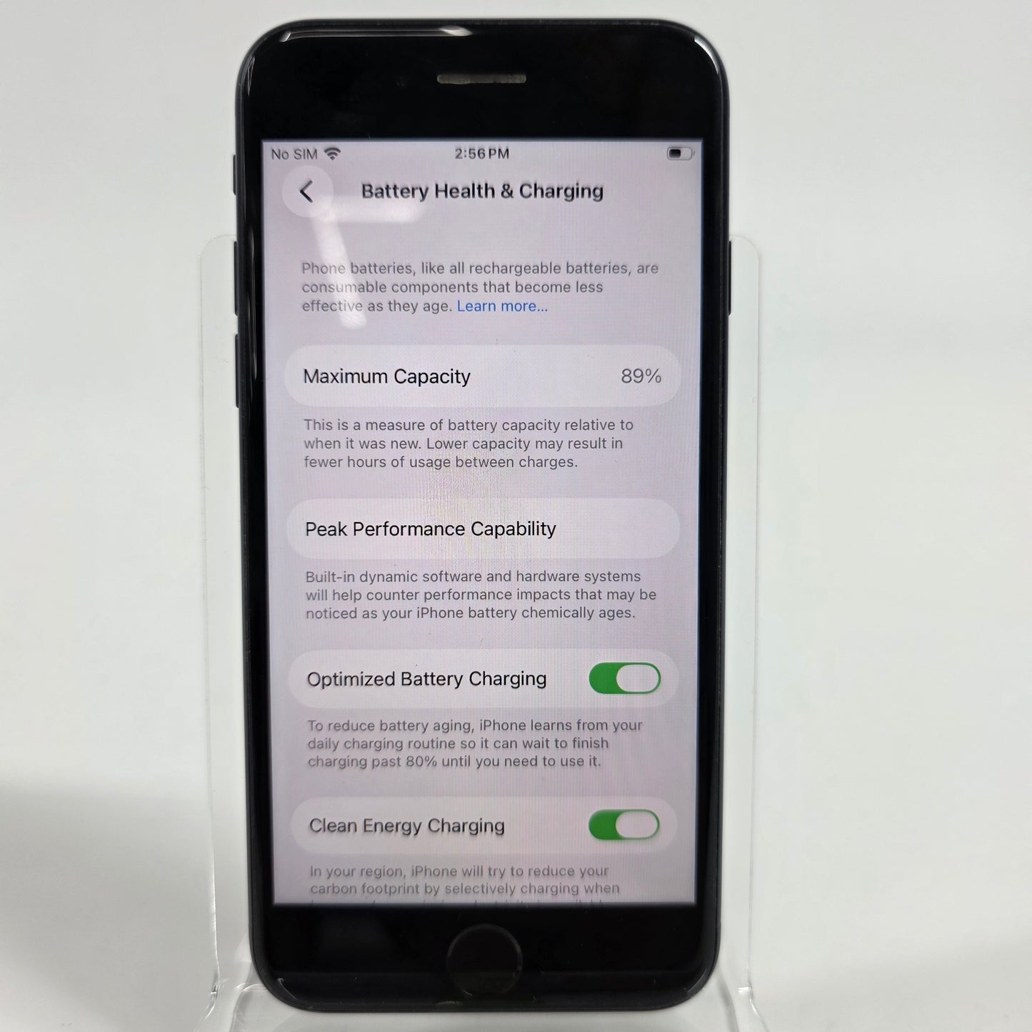 Factory Unlocked Apple iPhone SE 3rd Gen 64GB Midnight MMX53LL/A
