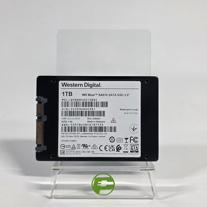 Western Digital 2.5" wd blue SA510 1TB SATA III 6Gbps SSD WDBB8H0010BNC