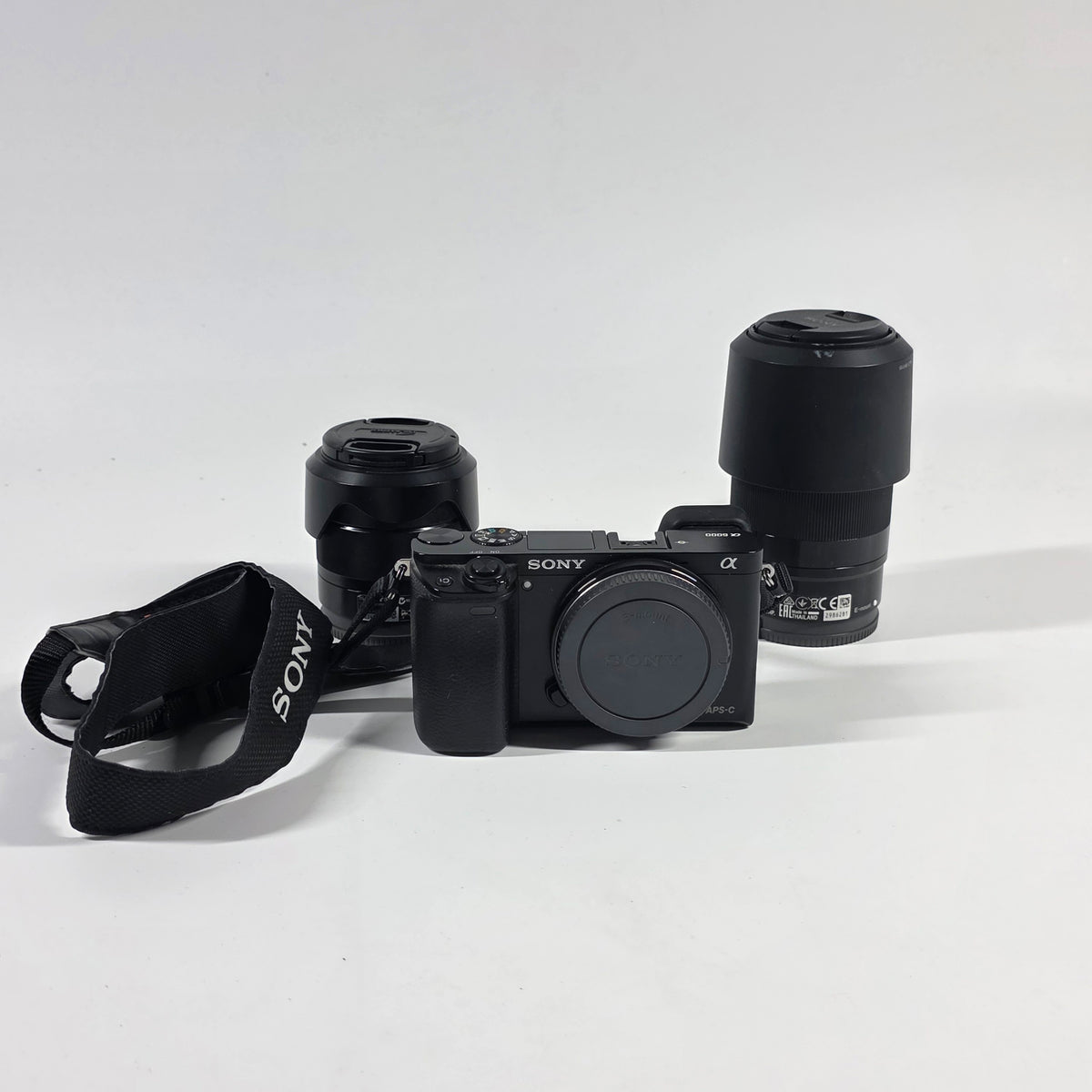 Sony Alpha A6000 24.3MP Digital Camera 4355 Shutter Count SEL1855 / SEL55210