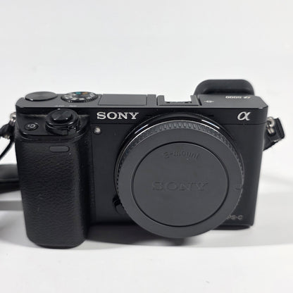 Sony Alpha A6000 24.3MP Digital Camera 4355 Shutter Count SEL1855 / SEL55210