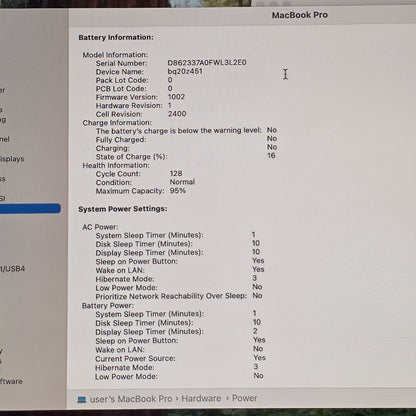 2022 Apple MacBook Pro 13.3" M2 10C GPU 3.5GHz 8GB RAM 256GB SSD A2338