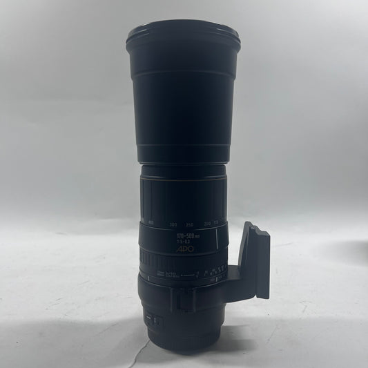 Sigma Super Telephoto Lens 170-500mm f/5-6.3 For Canon AF/FD Mount