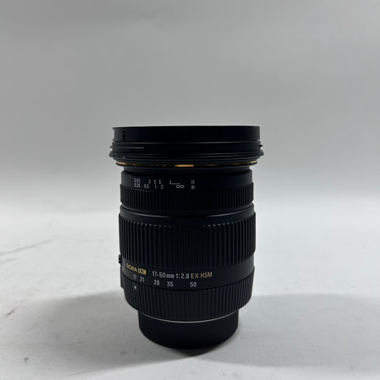 Sigma Zoom Lens 17-50mm f/2.8 EX DC OS HSM For Canon EF, Sony A, Nikon F