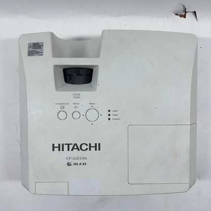 Hitachi ELCO 1024 x 768 XGA 2,200 Lumens 3LCD Projector CP-X2010N