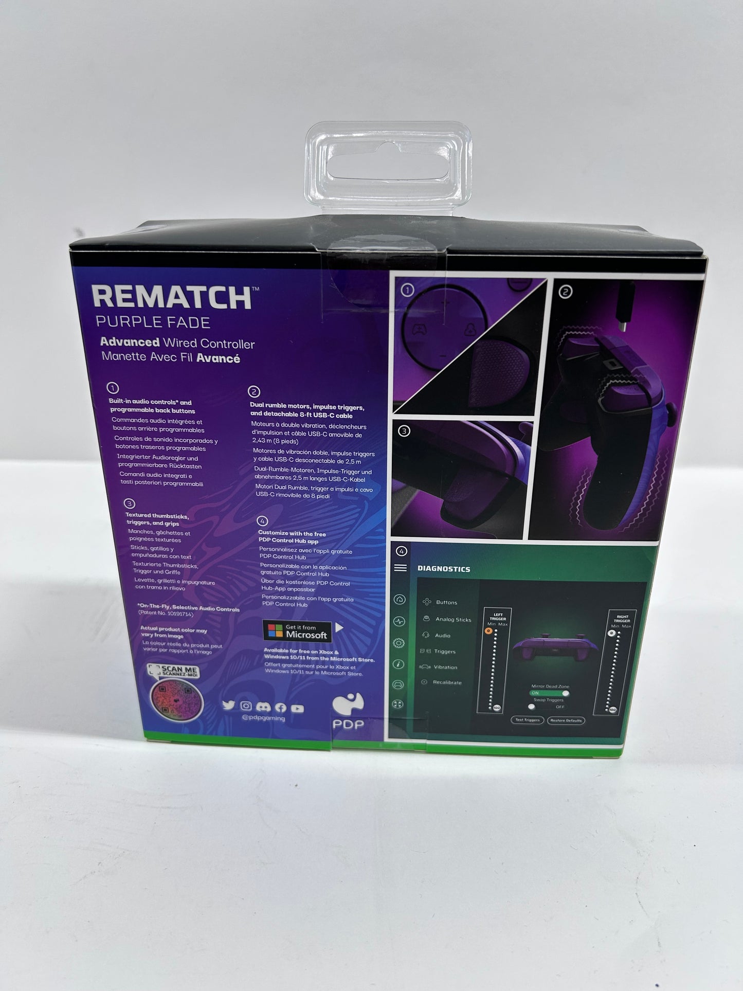 New PDP Rematch Advanced Wired Controller for XBOX 049-023-PF 1.0