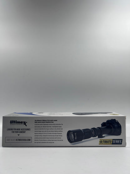 New ultimax UM-TP500P 500mm f/8.0 Zoom Lens