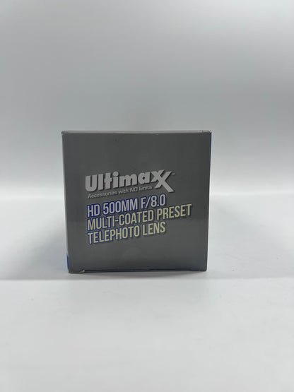 New ultimax UM-TP500P 500mm f/8.0 Zoom Lens