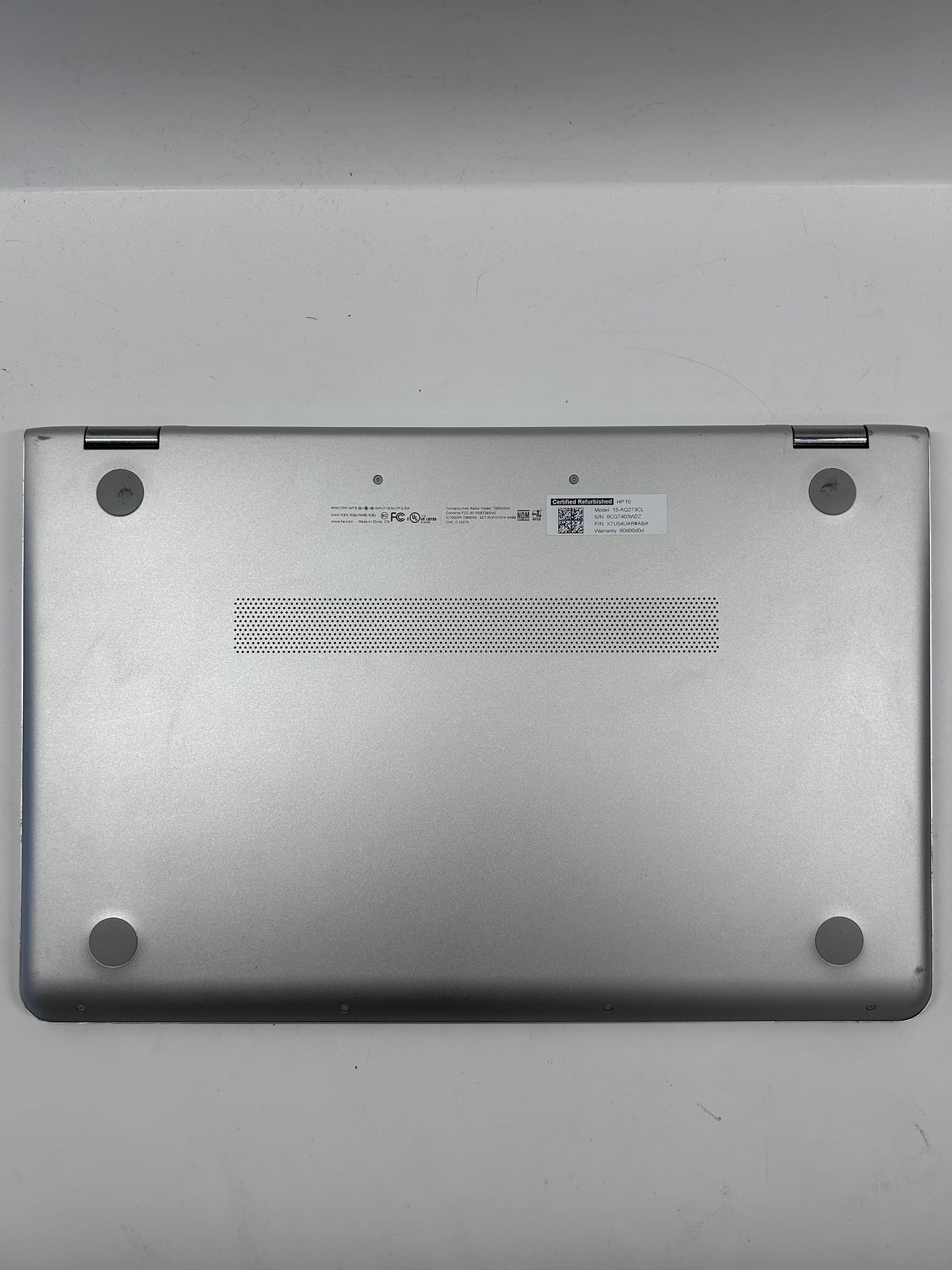 HP Envy x360 15-aq273cl 15.6" i7-8550U 1.9GHz 8GB RAM 512GB HDD