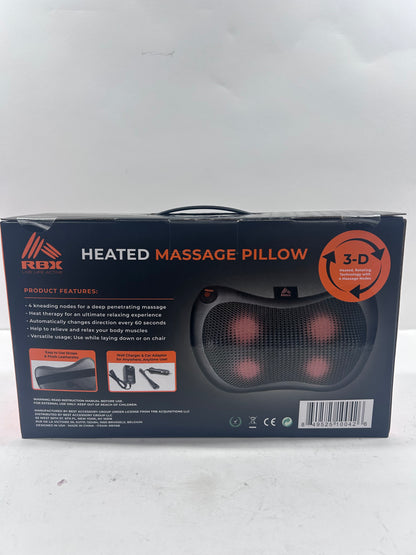 New RBX Heated Massage Pillow