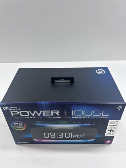 New Power House Alarm Clock Power House Alarm Clock Black