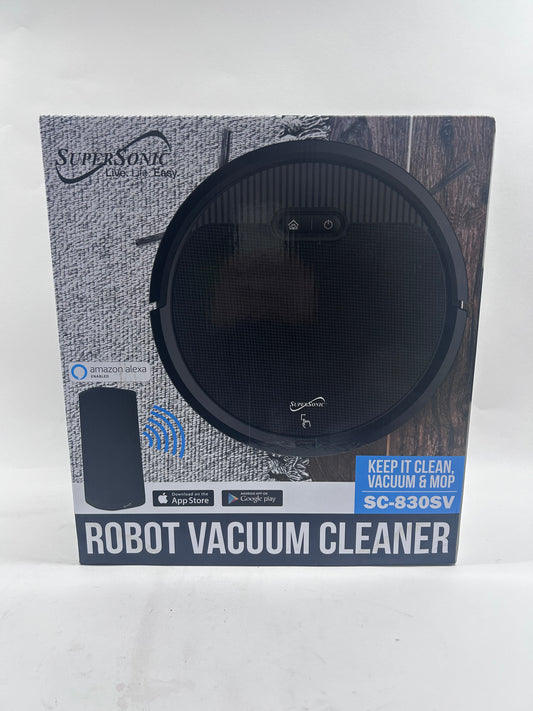 New SuperSonic Robot Vacuum Cleaner Wireless SC-830SV