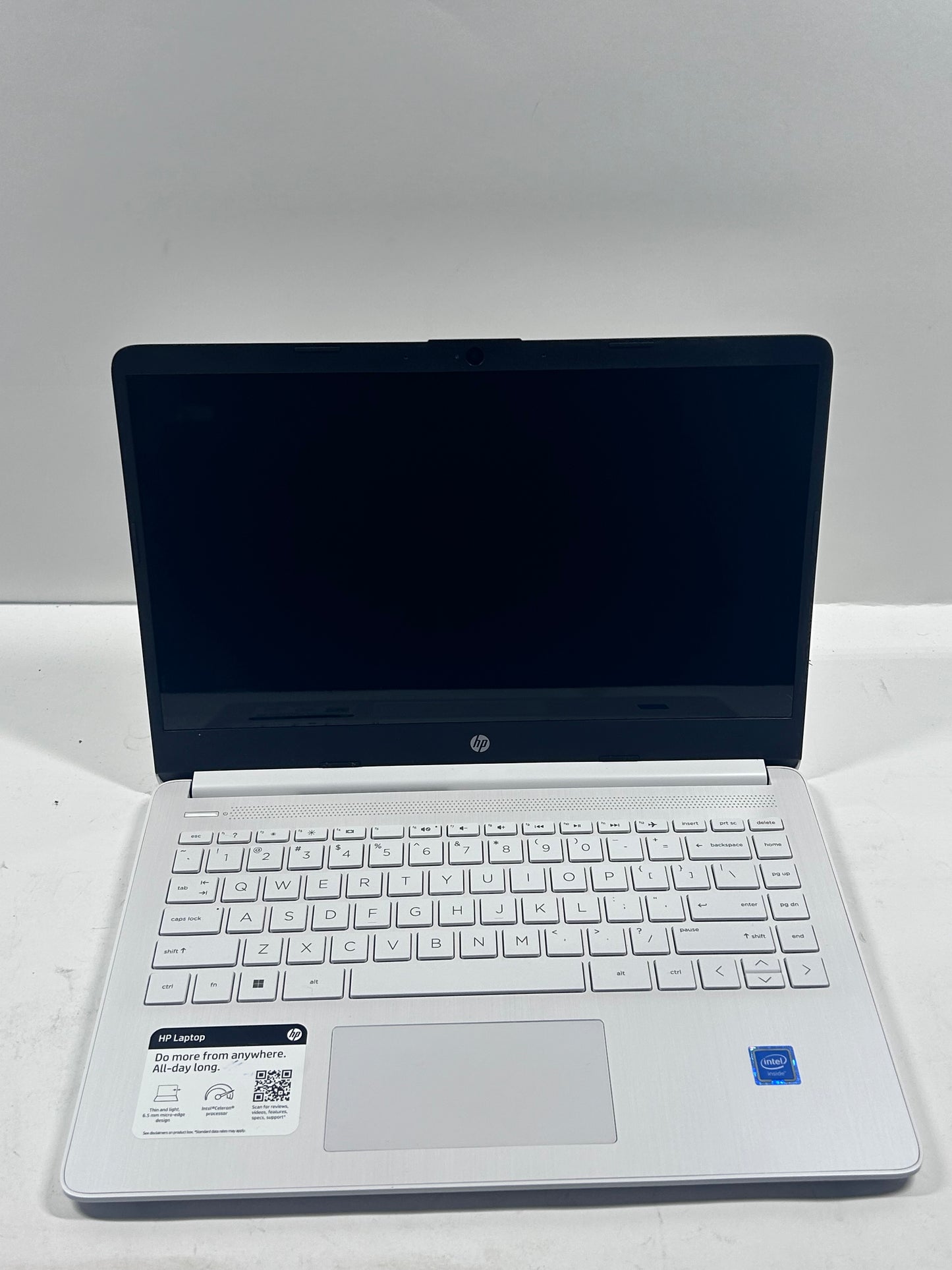 HP Laptop 14-dq0054dx 14" Celeron 1.1GHz 4GB RAM 64GB SSD