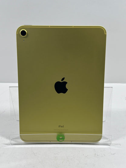 Unlocked Apple iPad 10th Gen 256GB 17.6.1 YELLOW MQ6V3LL/A