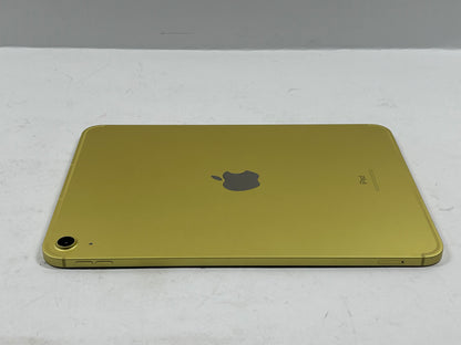 Unlocked Apple iPad 10th Gen 256GB 17.6.1 YELLOW MQ6V3LL/A