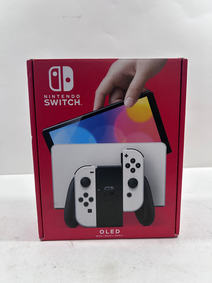 Nintendo Switch OLED Video Game Console HEG-001 Black/White