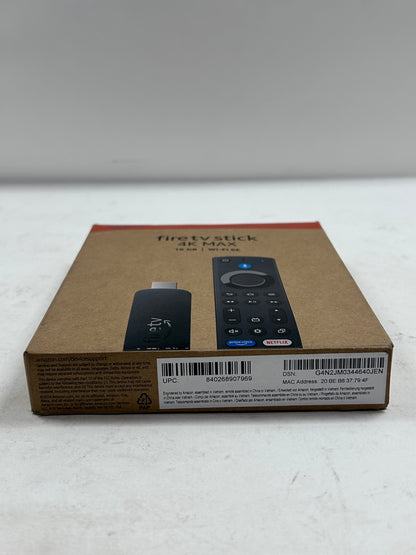 New Amazon fire tv stick 4K MAX Media Streaming Device