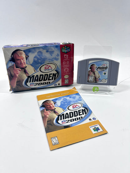 Madden 2000  (Nintendo 64 N64,  1999)