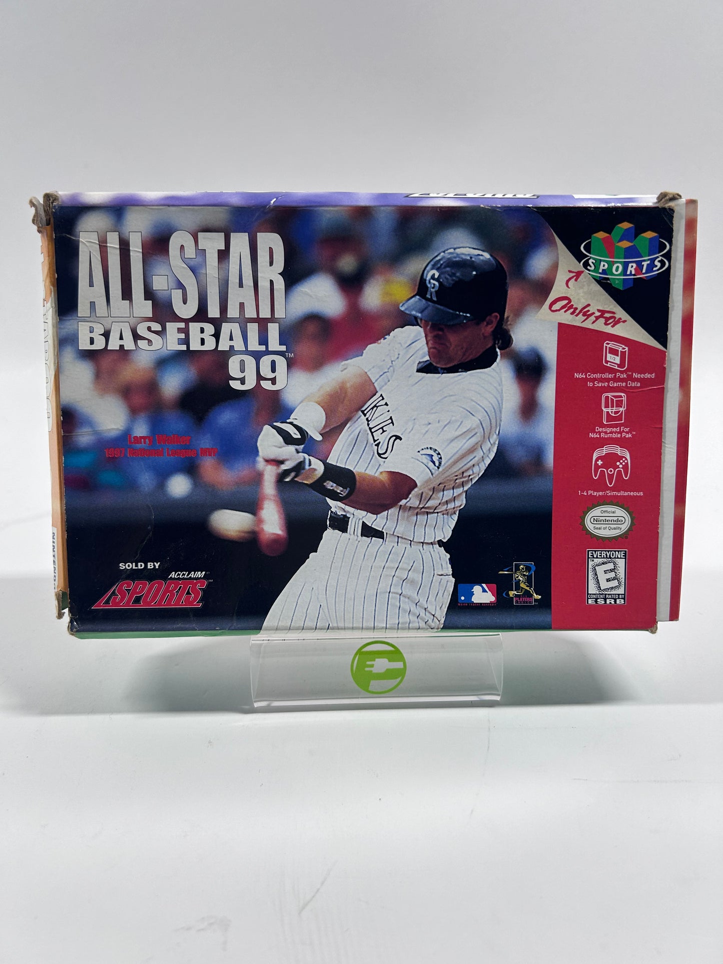 All-Star Baseball 99  (Nintendo 64 N64,  1998)