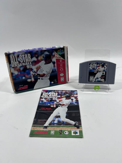 All-Star Baseball 99  (Nintendo 64 N64,  1998)