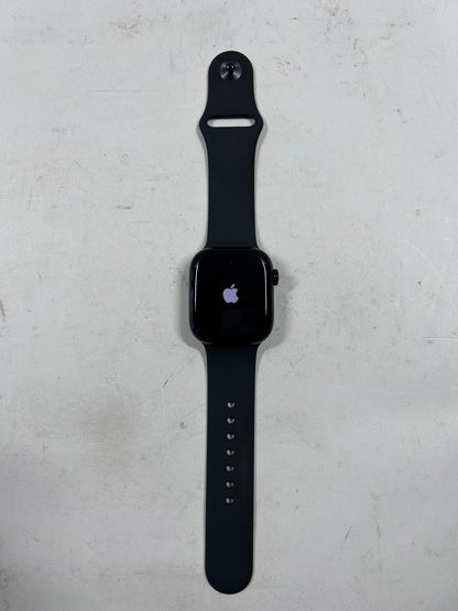 GPS Only Apple Watch Series 10 42MM Jet Black Aluminum Black Sport Band