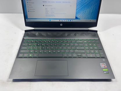 HP Pavilion 15-EC1073DX 15" Ryzen 5 4600H 3.00Ghz 8GB RAM 256GB NVME GTX 1650