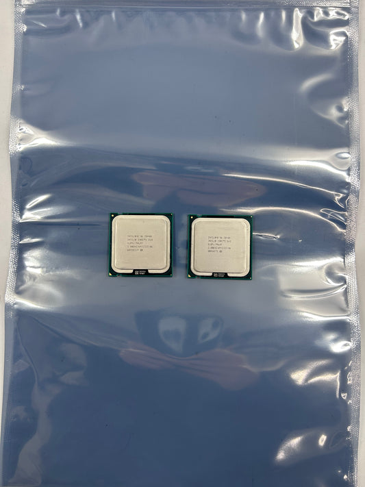 4x Intel Core 2 Duo E8400 3.16Ghz Dual Core SLB9J Dual Thread LGA775