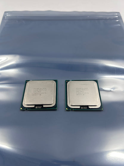 4x Intel Core 2 Duo E8400 3.16Ghz Dual Core SLB9J Dual Thread LGA775