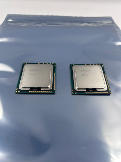 2x Intel XEON E5520 2.50GHz Quad Core SLBFD 8 Thread Socket 1366