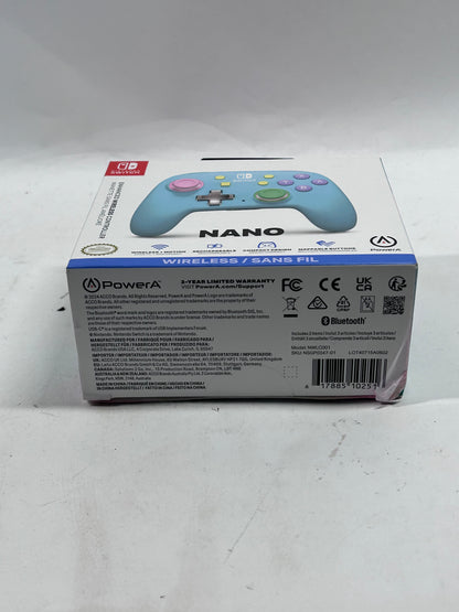 New PowerA NANO Enhanced Wireless Controller For Switch NWLC001