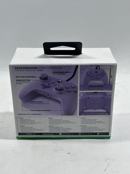 New PowerA NANO Enhanced Wired Controller XBGP0025-01