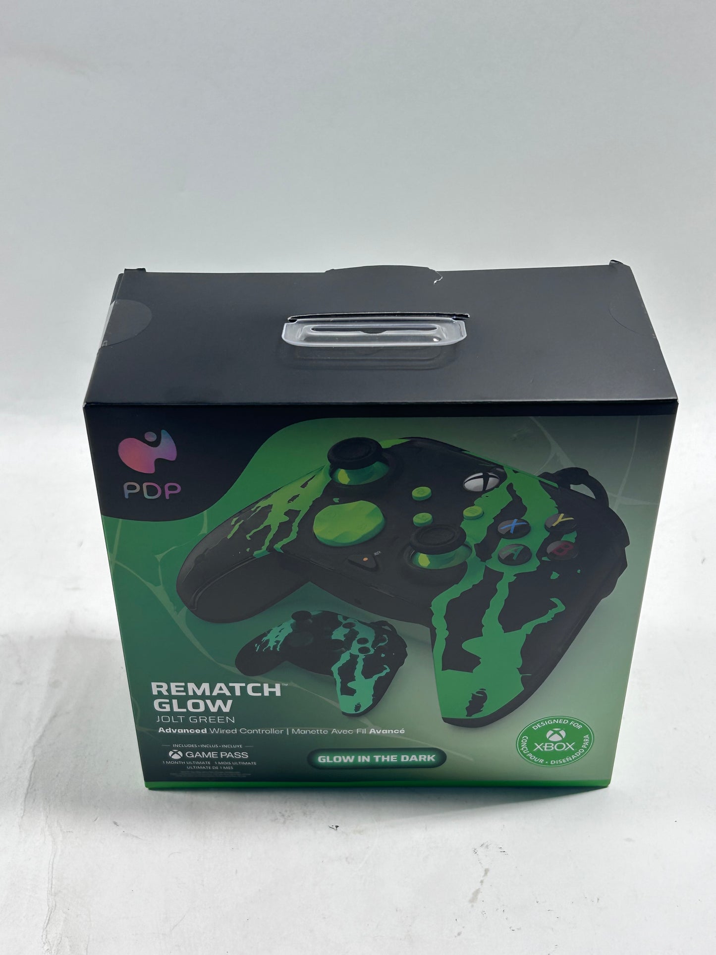 New PDP Rematch GLOW Advanced Wired Controller for XBOX 049-023-JGR