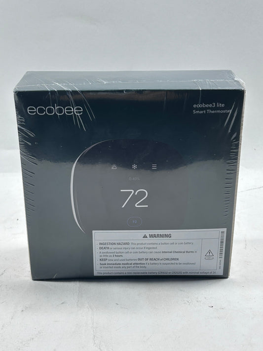 New Ecobee ecobee3 lite Smart Thermostat Black EB-STATE3LT-02