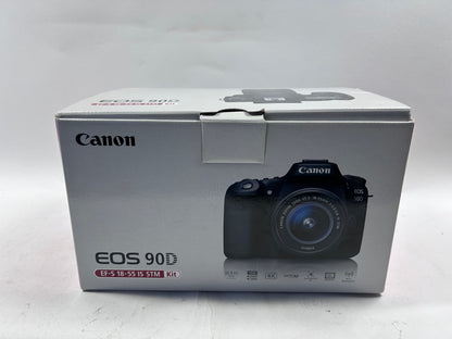 Canon EOS 90D 32.5MP APS-C Digital SLR 8044 Shutter Count