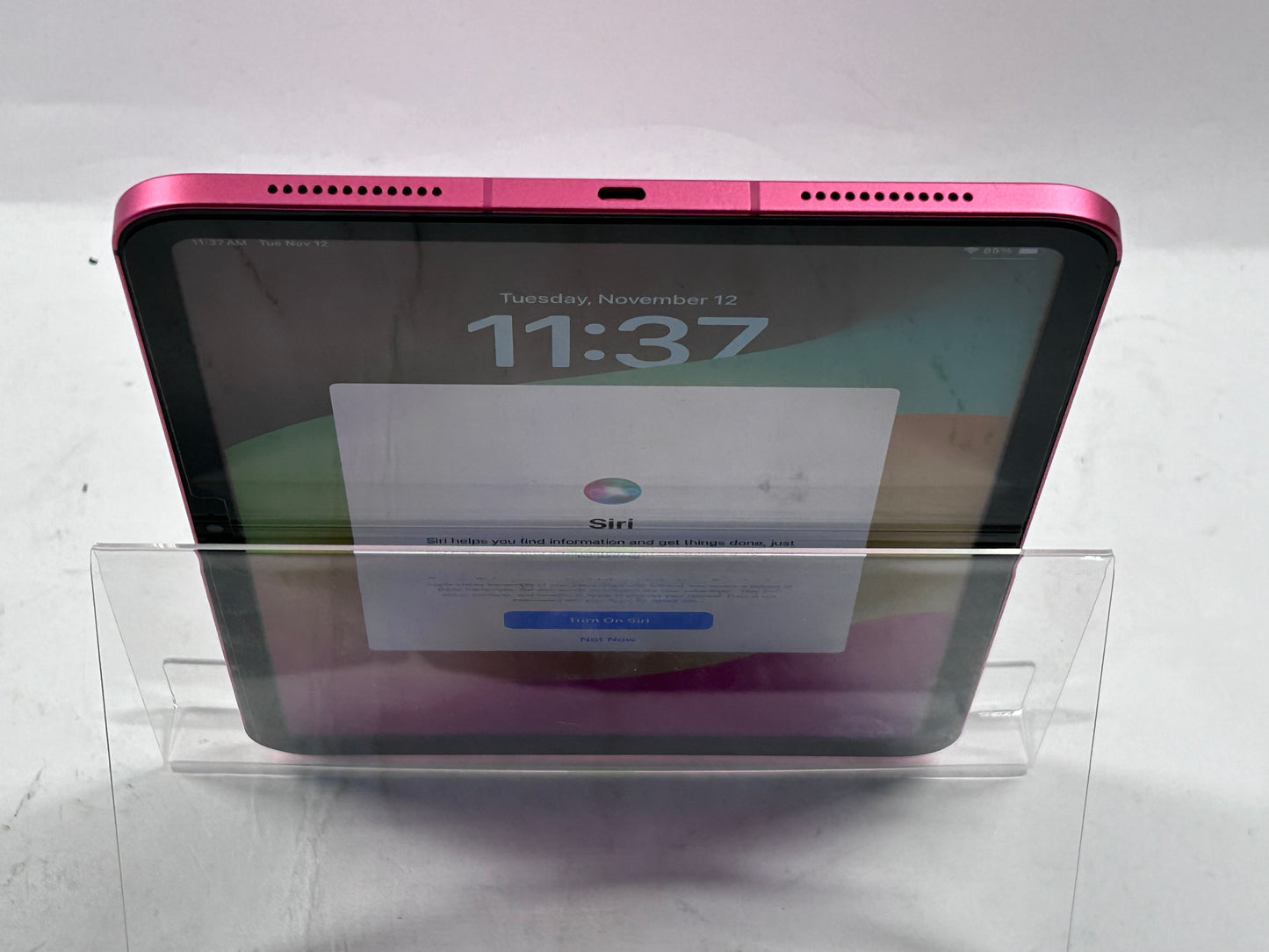 Unlocked Apple iPad 10th Gen 64GB 17.7.1 Pink MQ6M3LL/A