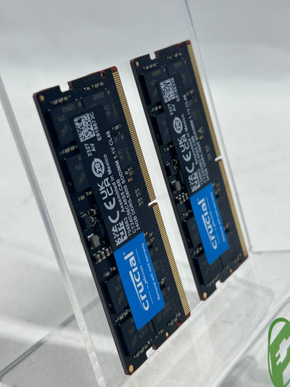 Crucial SODIMM 48GB - 24GB X2 DDR5 5600MHz CT24G56C46S5.C8B