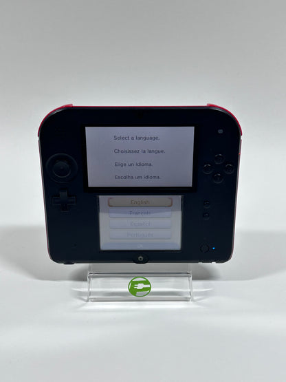 Broken Nintendo 2DS Handheld Game Console FTR-001