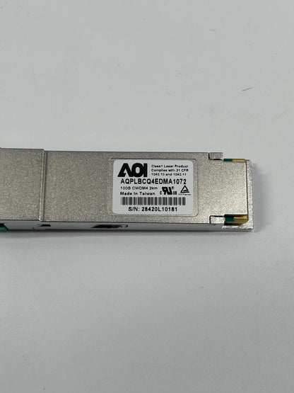 AOI AQPLBCQ4EDMA1072 Optical Transceiver 100G CWDM4 2km