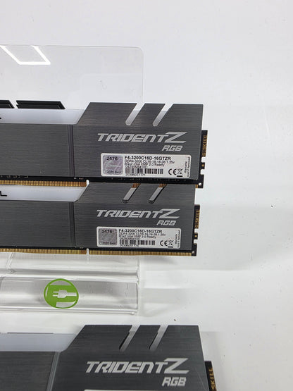 G.Skill Trident Z RGB 32GB (4x8GB) RAM DDR4 3200MHz F4-3200C16D-16GTZR