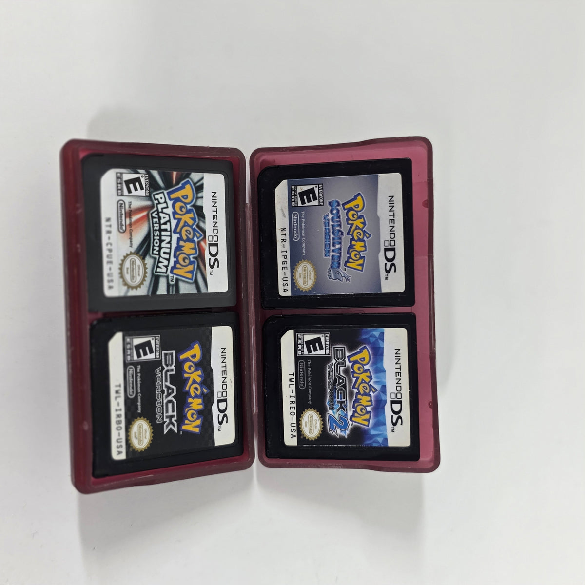 4 Pokemon Nintendo DS Games Lot