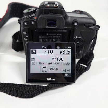 Nikon D7500 20.9MP Digital SLR DSLR Camera 3167 Shutter Count