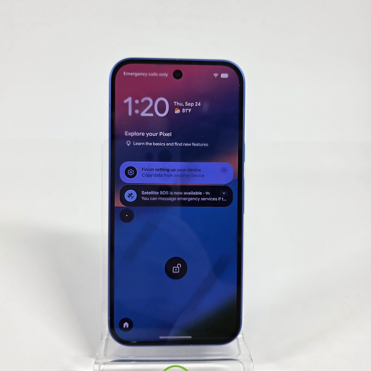 Factory Unlocked Google Pixel 10 128GB indigo GLBW0