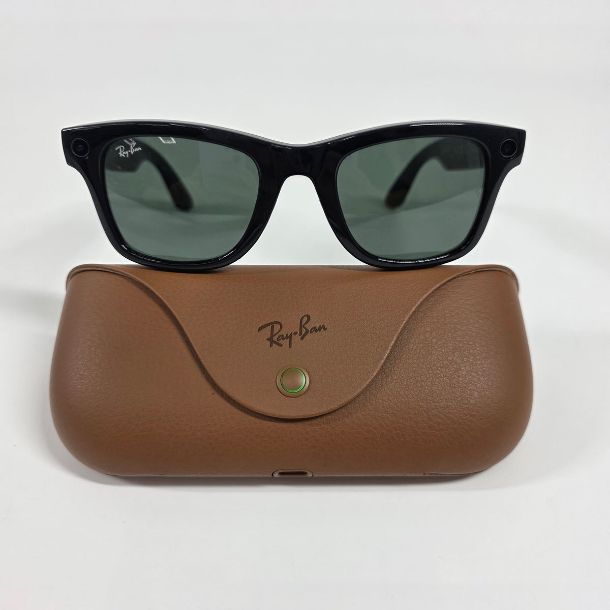 Ray-Ban Meta Wayfarer Gen 1 Shiny Black Standard RW4006 601/71 AI Smart Glasses