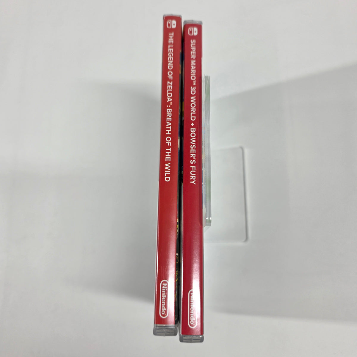 Lot of 2 Nintendo Switch Games Mario 3D World Zelda Breath of the Wild