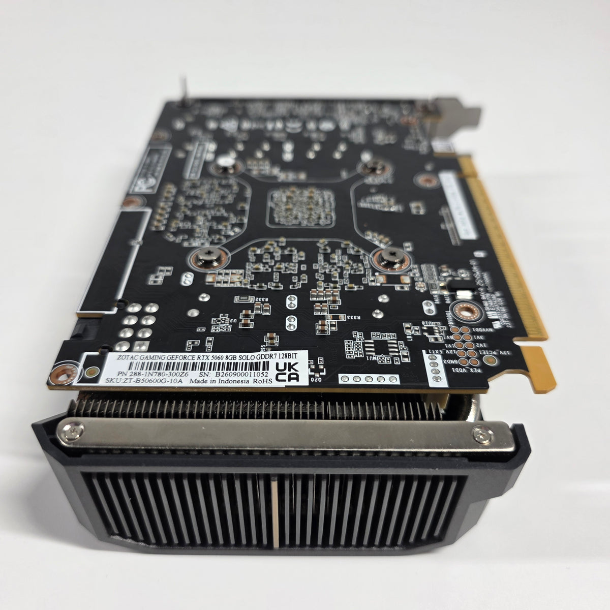 Zotac GeForce RTX 5060 SOLO 8GB GDDR7 Graphics Card 288-1N780-300Z6