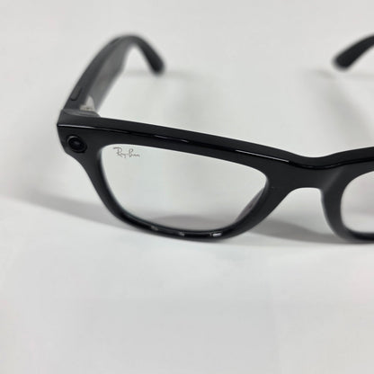 Ray-Ban Meta Wayfarer Gen 1 Shiny Black Standard RW4006 601/SB AI Smart Glasses