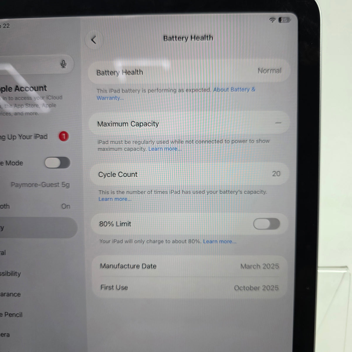 WiFi Only Apple iPad Air 11" M3 128GB Space Gray MC9W4LL/A