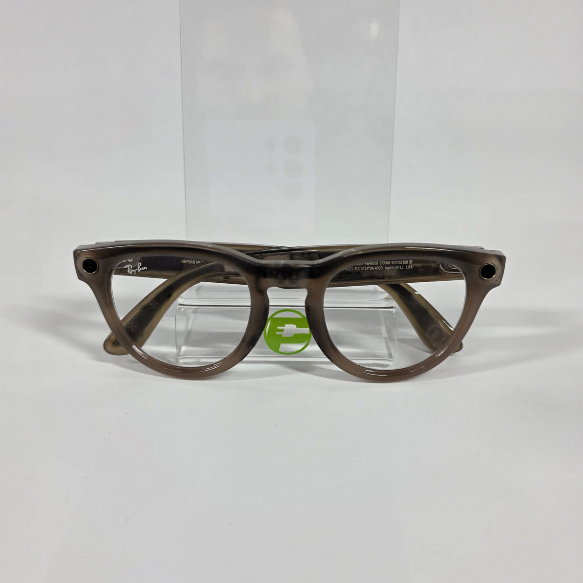 Ray-Ban Stories Wayfarer Shiny Black Standard RW4009F AI Smart Glasses