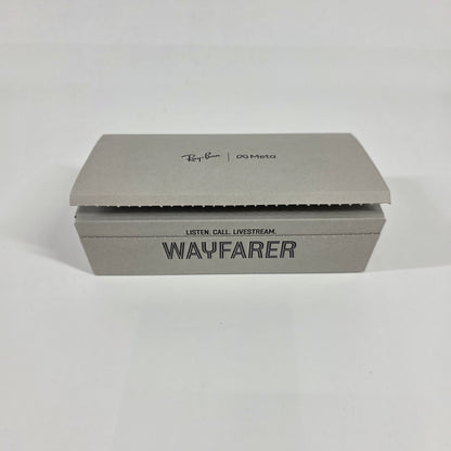 Ray-Ban Meta Wayfarer Gen 1 Shiny Black Standard RW4006 601/71 AI Smart Glasses