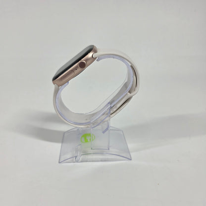 GPS Only Apple Watch Series 11 46MM Rose Gold Aluminum Pink Sport Band